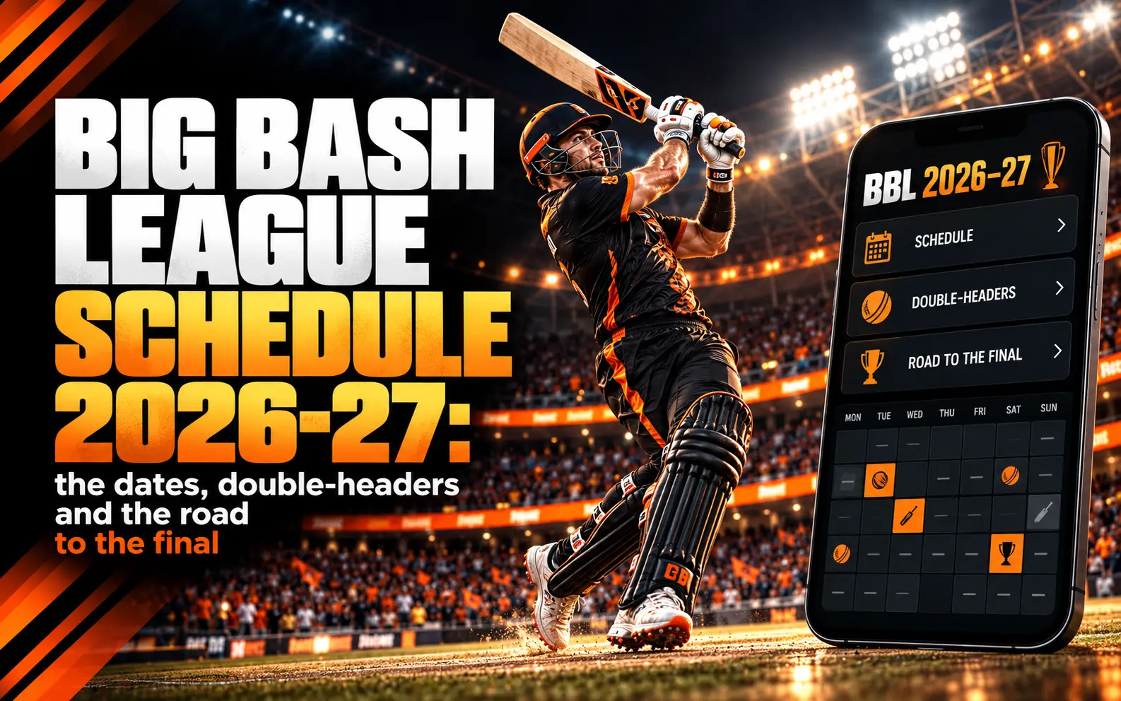big bash league schedule