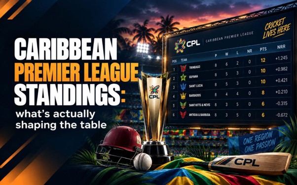 caribbean premier league standings