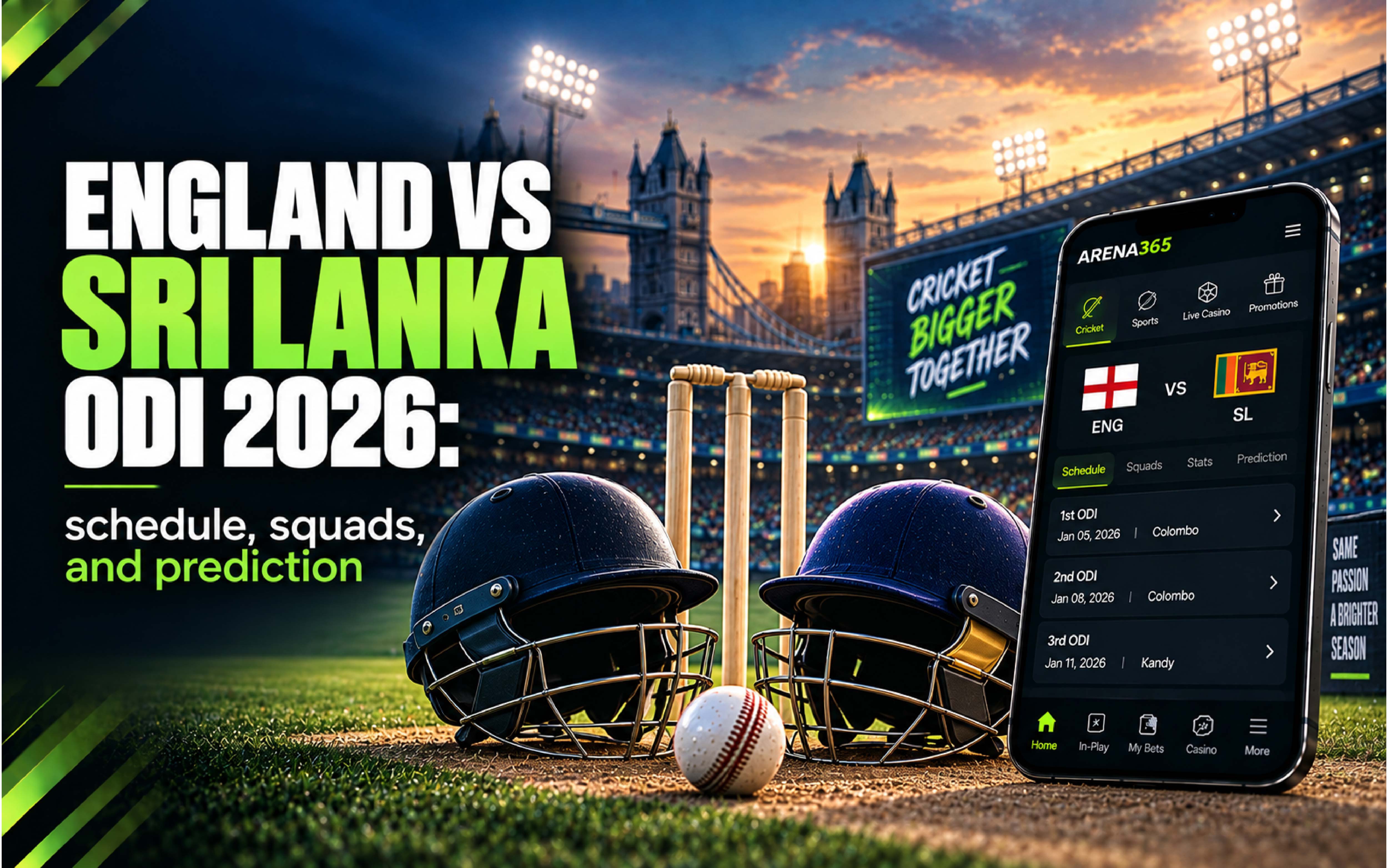 England vs Sri Lanka ODI 2026