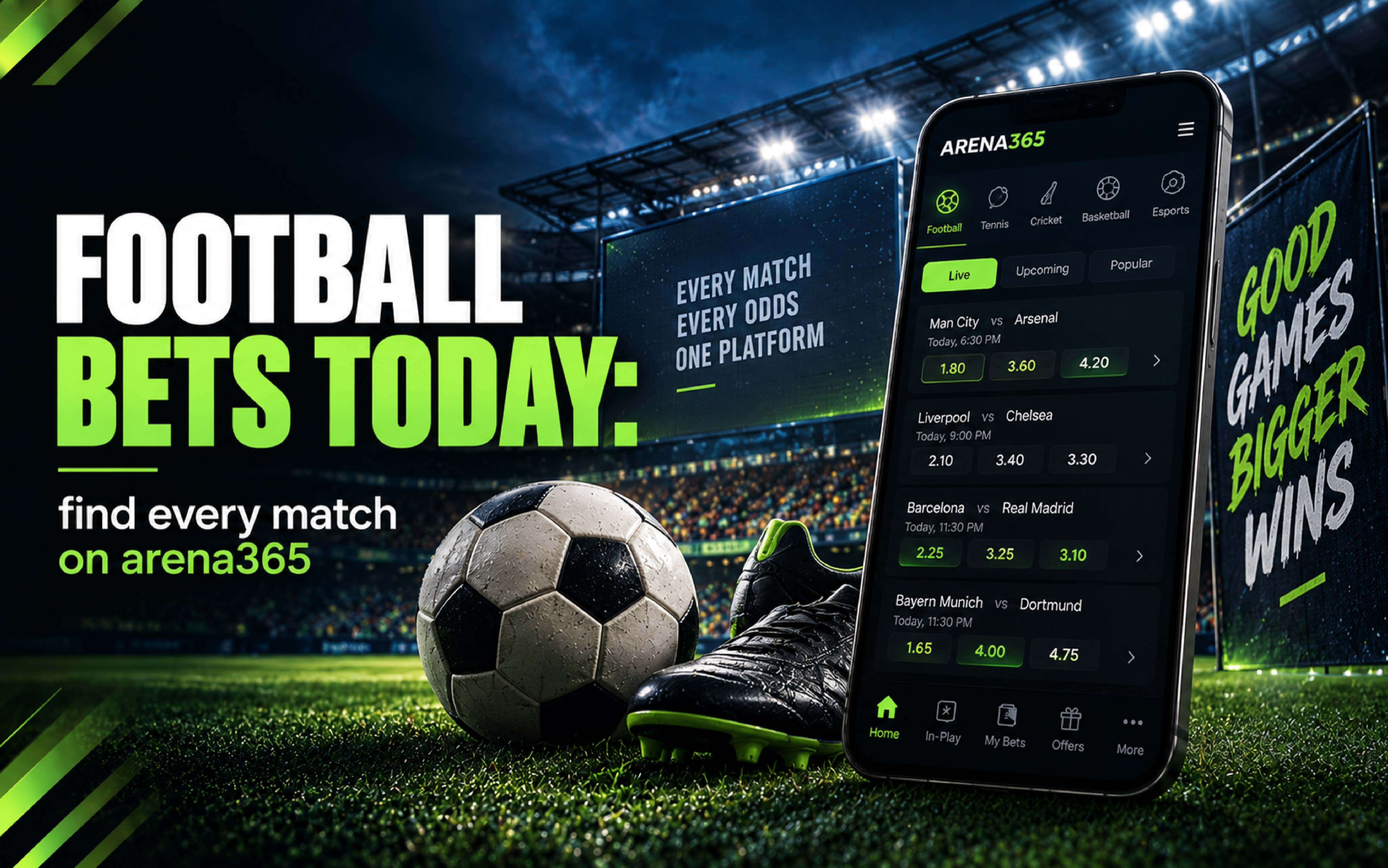 football bets today