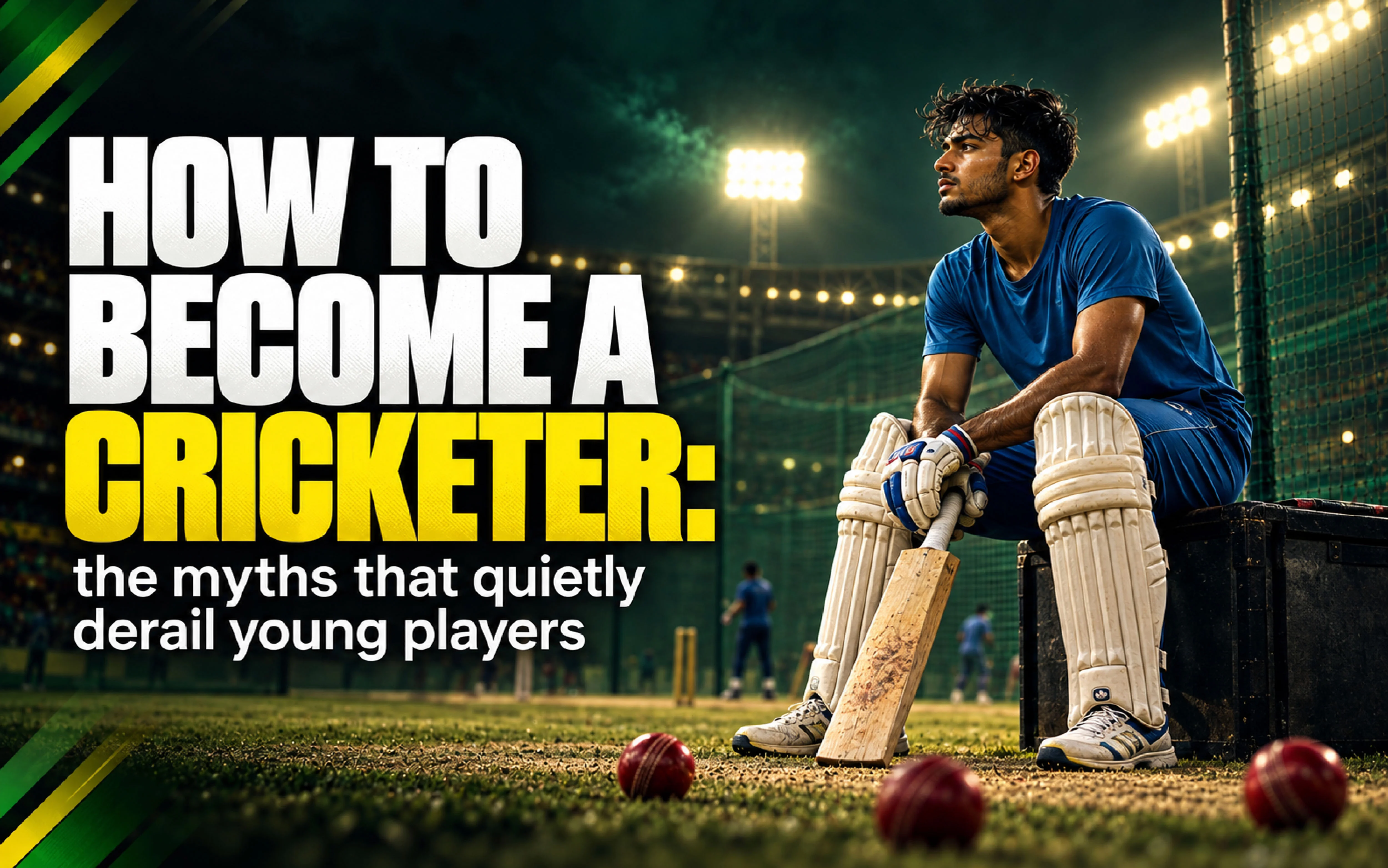 how to become a cricketer