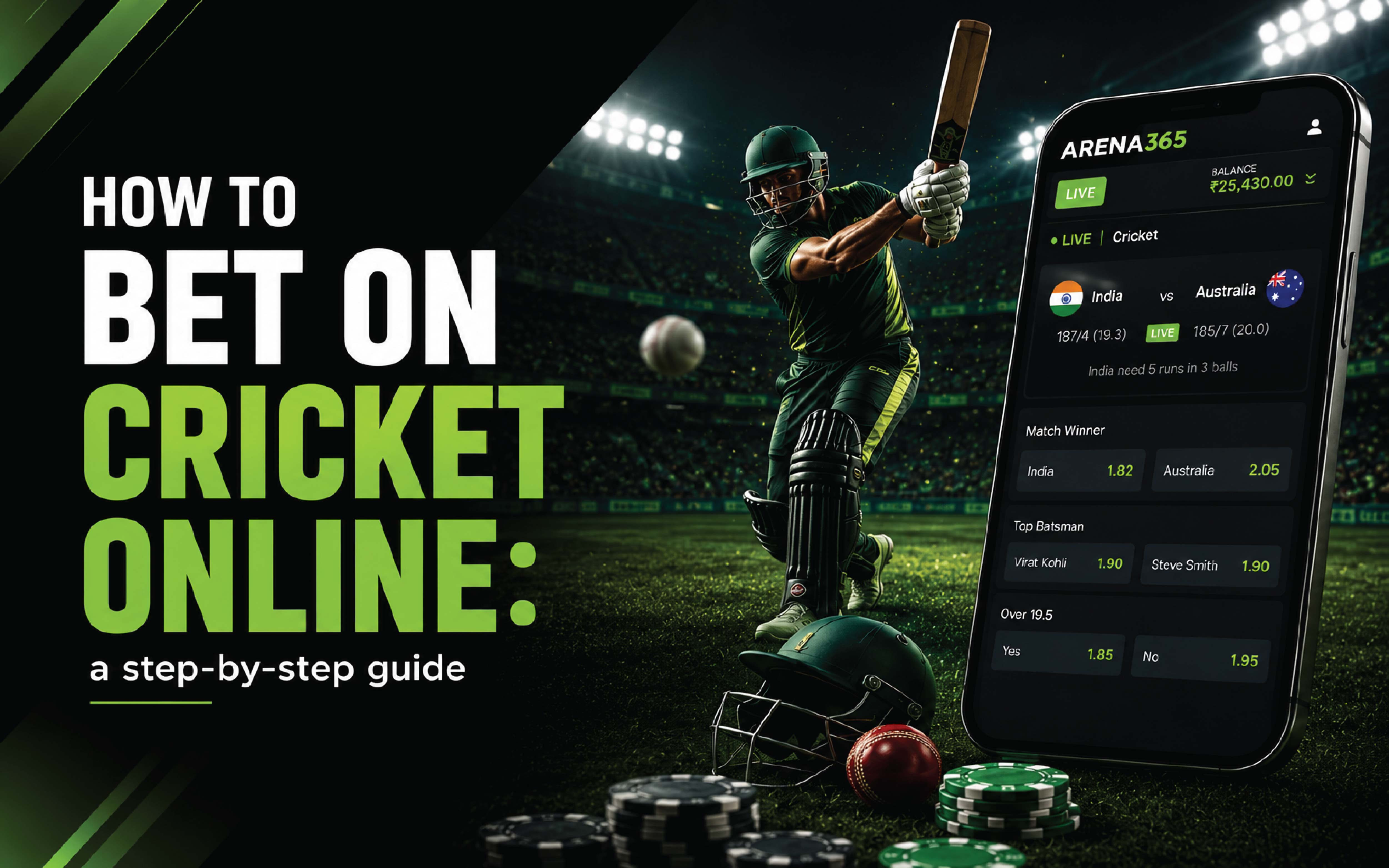 how to bet on cricket