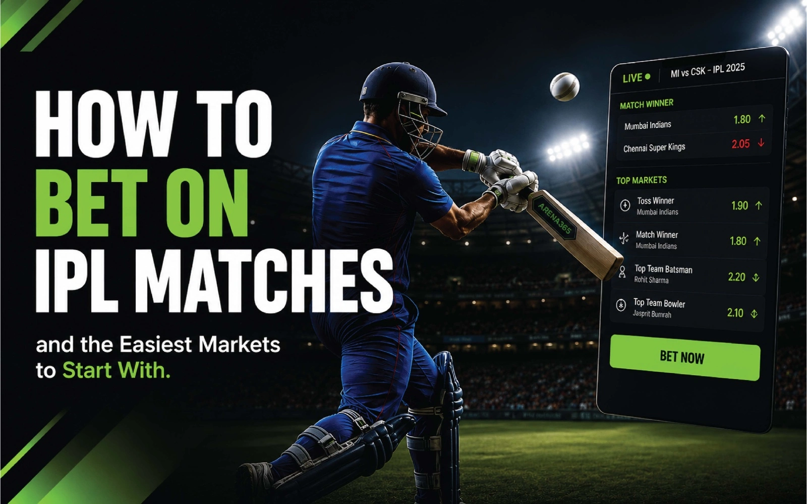 how to bet on ipl