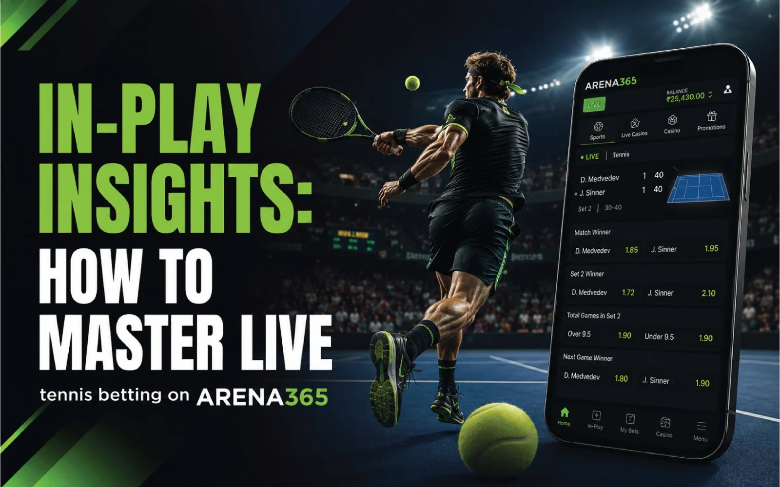 live tennis betting