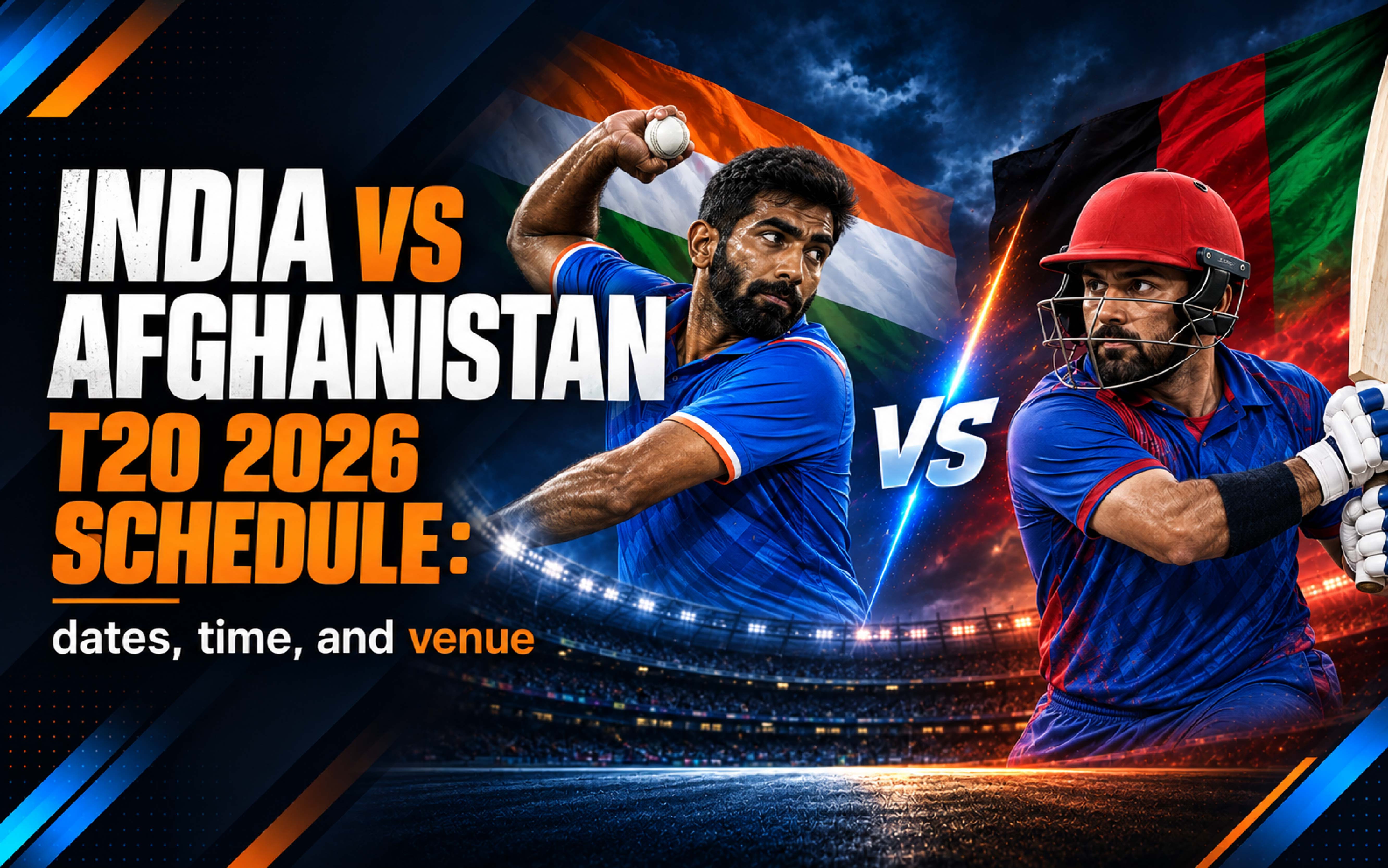 India vs Afghanistan T20 2026 Schedule