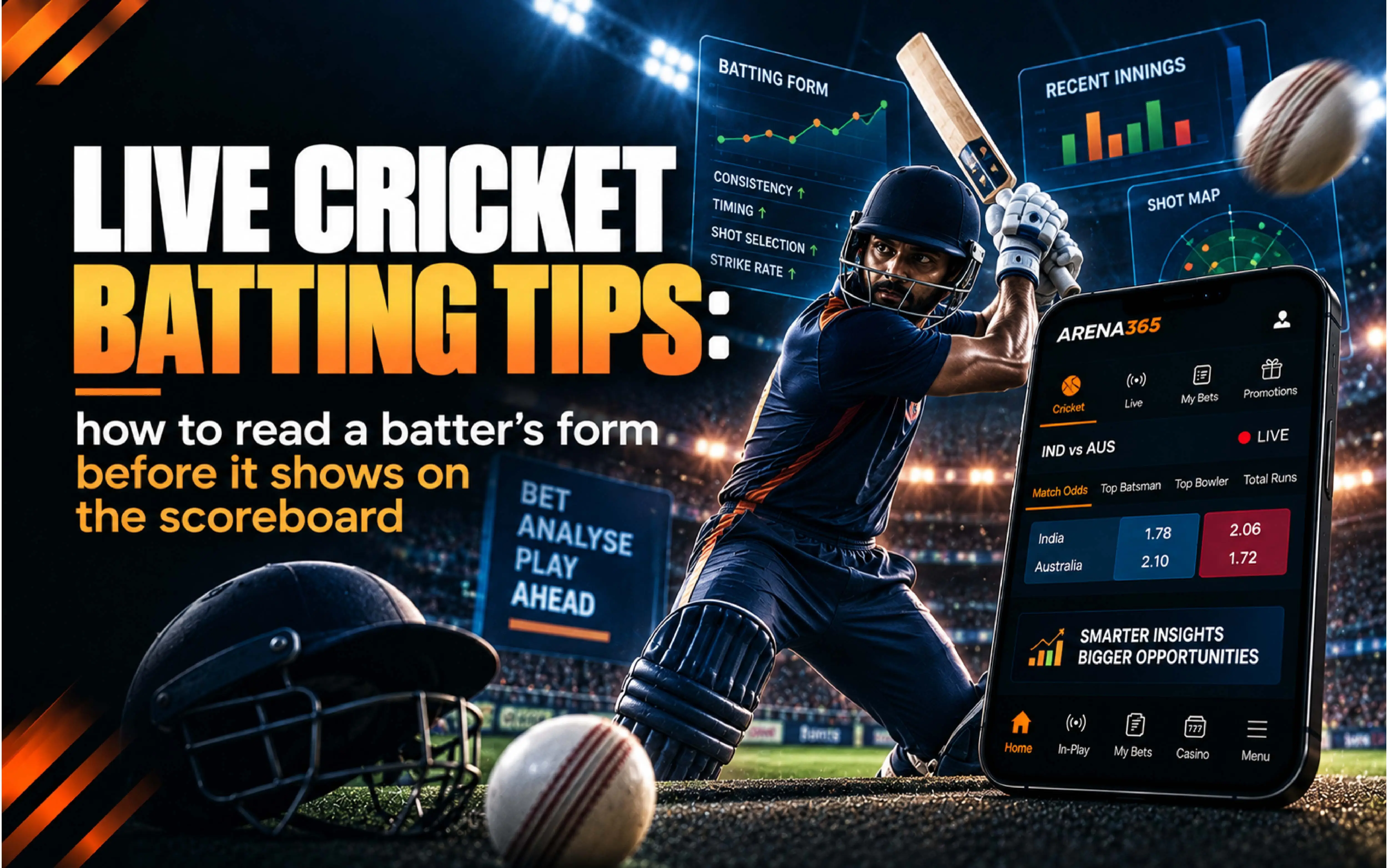 live cricket batting tips