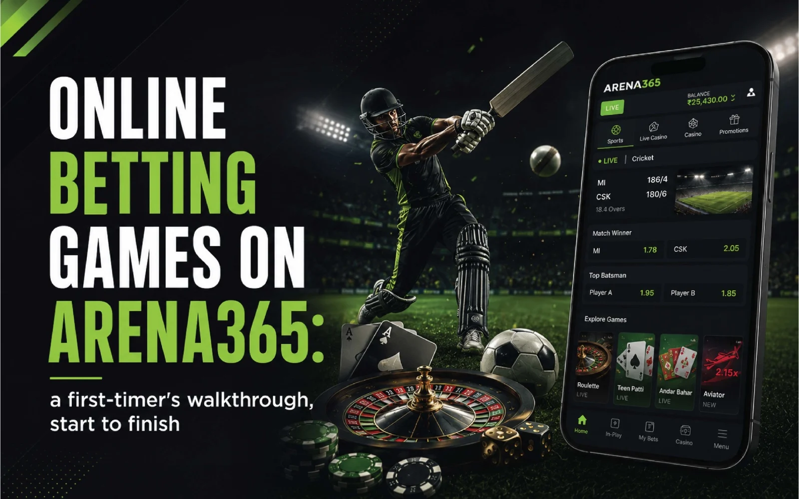 online betting games