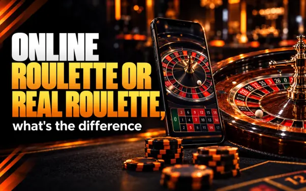 online roulette vs real roulette