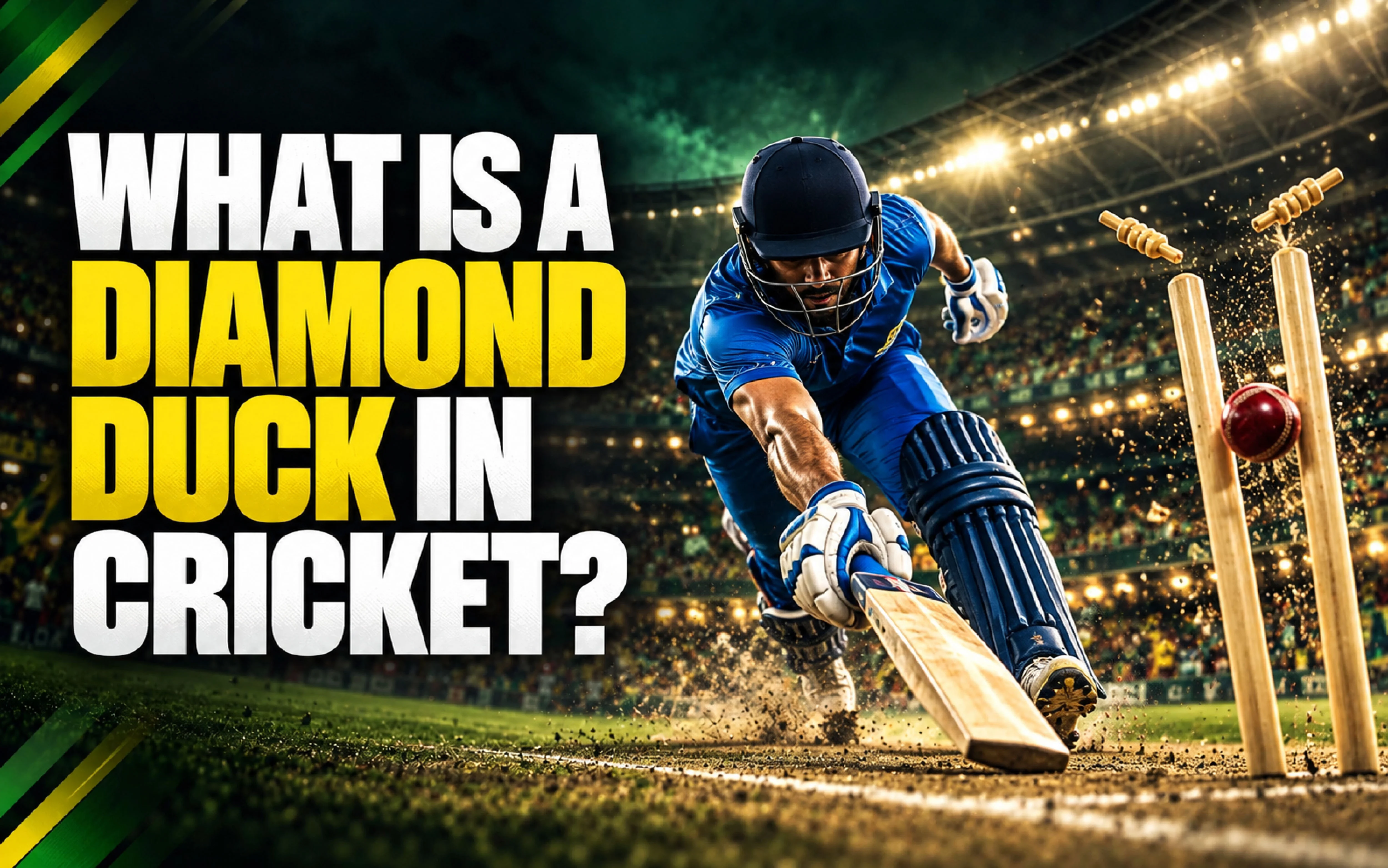diamond duck in cricket